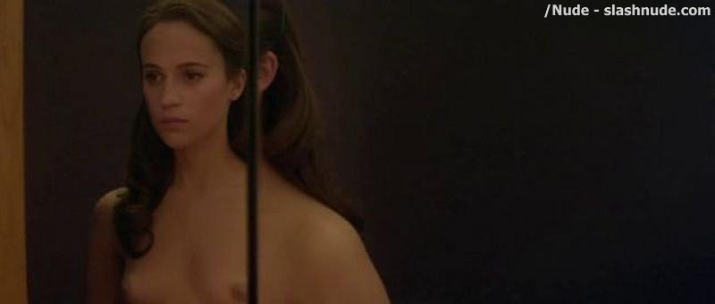 Alicia Vikander Nude Full Frontal In Ex Machina 3