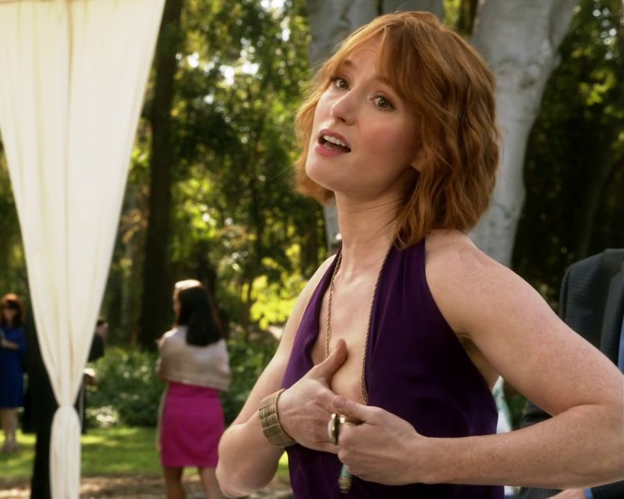 Alicia Witt Topless Breast Out On House Of Lies 1