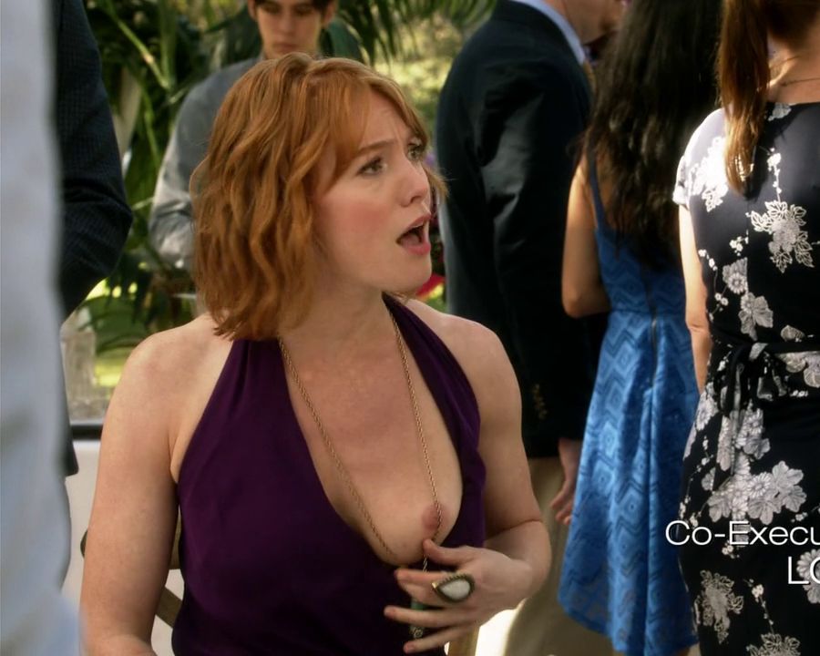 Alicia Witt Topless Breast Out On House Of Lies 10