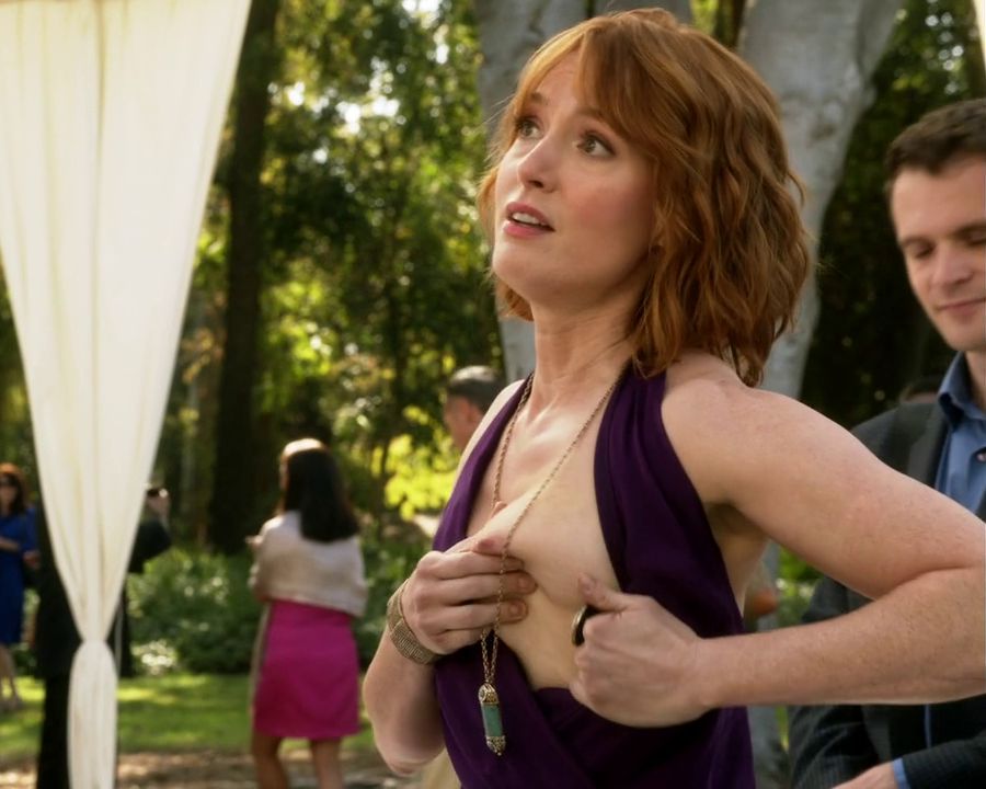 Alicia Witt Topless Breast Out On House Of Lies 3