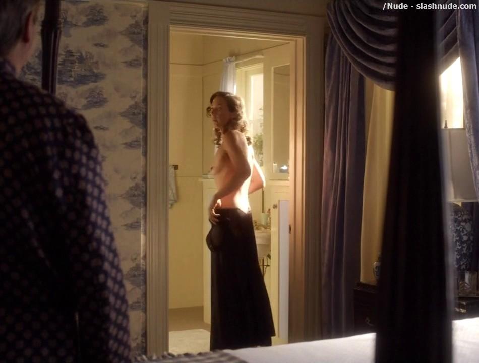 Allison Janney Topless In Bathroom On Masters Of Sex 2
