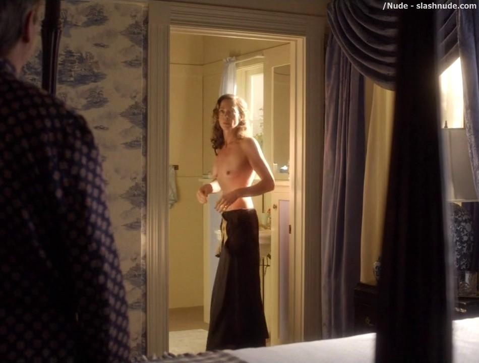 Allison Janney Topless In Bathroom On Masters Of Sex 4