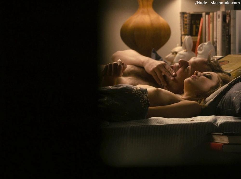 Andrea Riseborough Topless In Bed In Disconnect 10