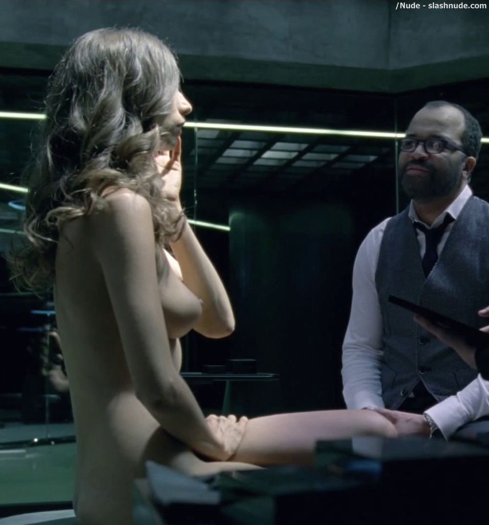 Angela Sarafyan Nude In Westworld 6