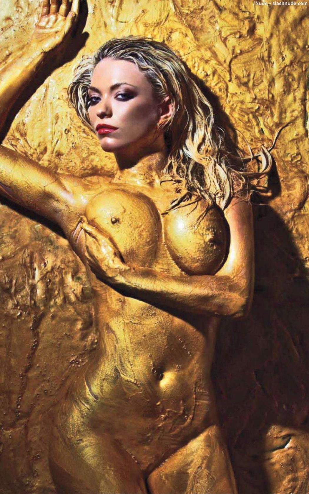 April Summers Nude Is Golden In Pb 5