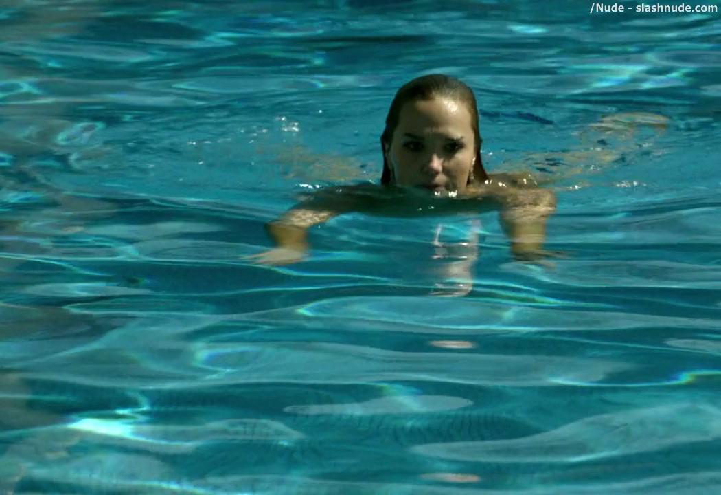 Arielle Kebbel Nude For A Swim In The After 2