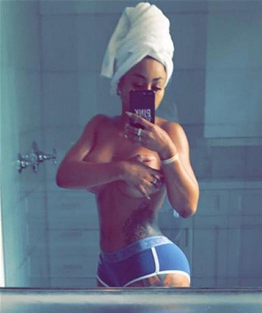 Blac Chyna Nude Photos Leaked By Rob Kardashian 1