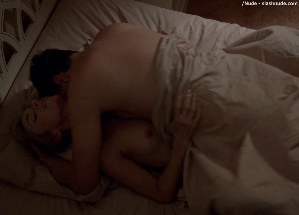 Caitlin Fitzgerald Topless Sex Scene In Masters Of Sex 1