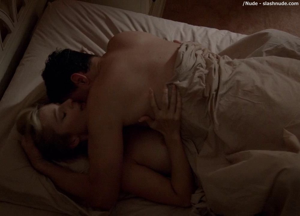 Caitlin Fitzgerald Topless Sex Scene In Masters Of Sex 4