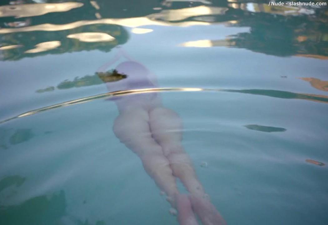Camilla Luddington Nude For A Swim On Californication 1