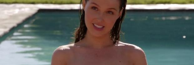 camilla luddington nude for a swim on californication 4270