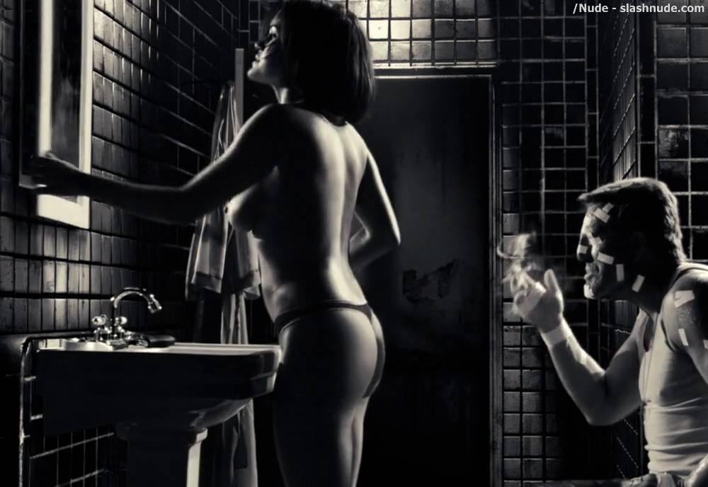 Carla Gugino Topless Breasts Grace Sin City 19