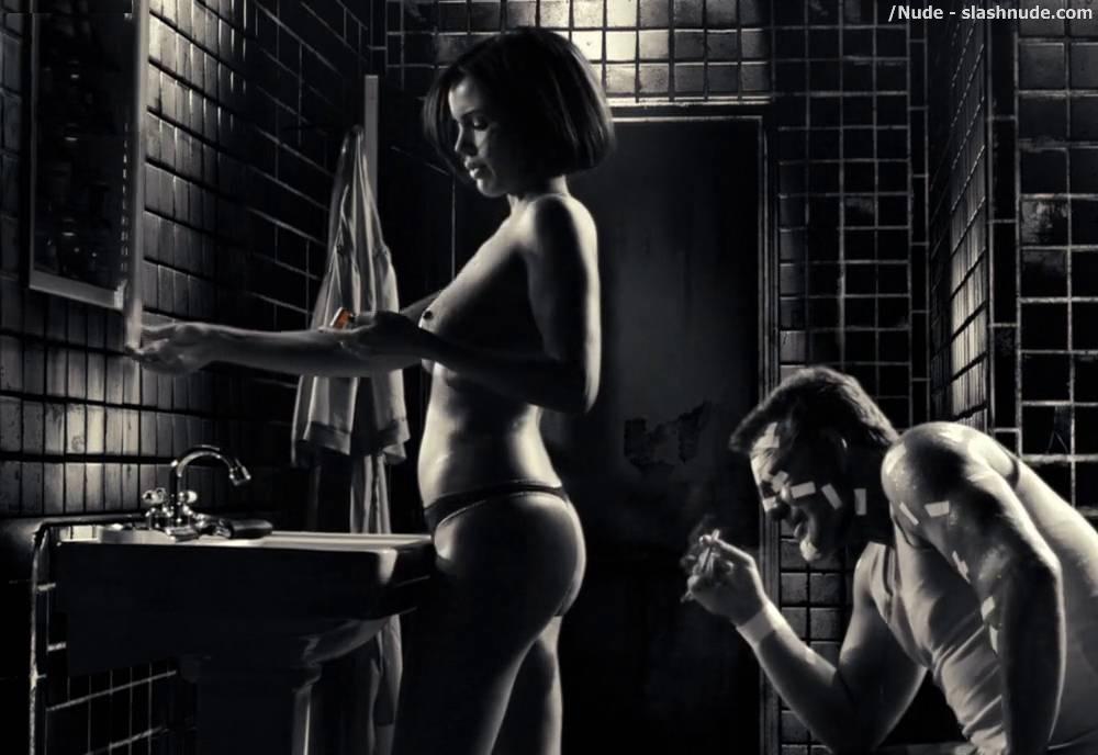 Carla Gugino Topless Breasts Grace Sin City 22