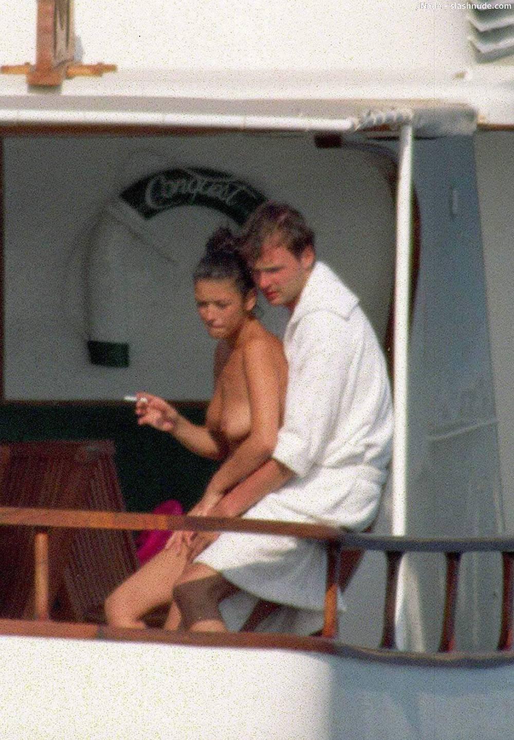 Catherine Zeta Jones Topless On A Yacht 3