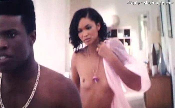 Chanel Iman Topless Debut In Dope 27