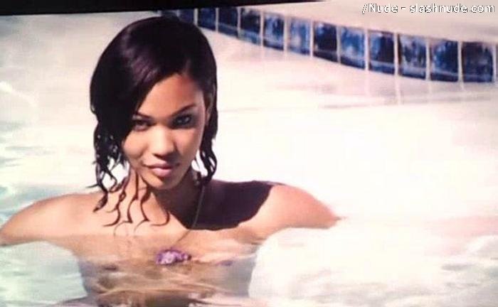 Chanel Iman Topless Debut In Dope 3
