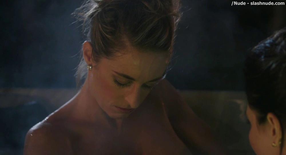 Christine Beaulieu Topless In Jacuzzi In Le Mirage 6