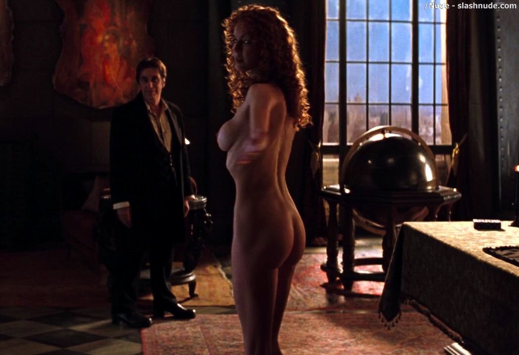 Connie Nielsen Nude Full Frontal In The Devil Advocate 12