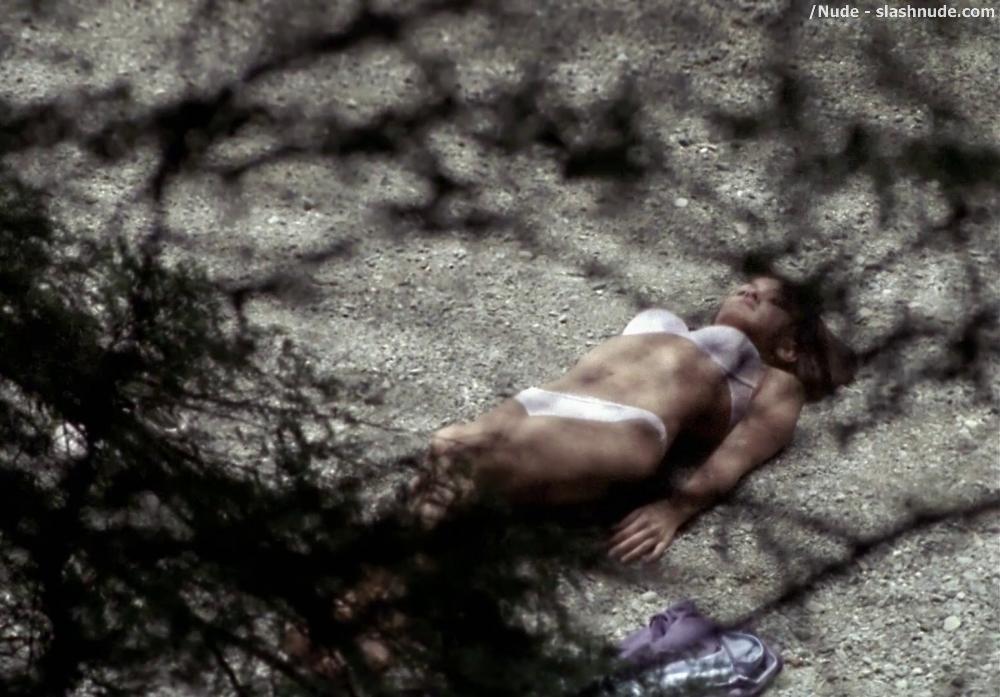Crystal Lowe Topless For Swim In Wrong Turn 2 Dead End 19