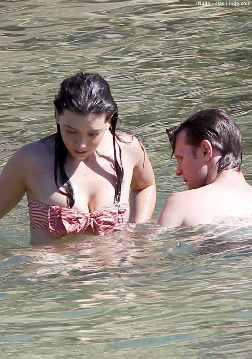 Daisy Lowe Topless Breast Rub From Doctor Who 19