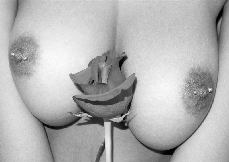 Ebonee Davis Nude With A Rose For Terry Richardson 11