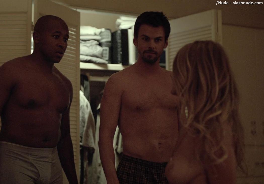 Eliza Coupe Teri Andrez Topless Together On Casual 18