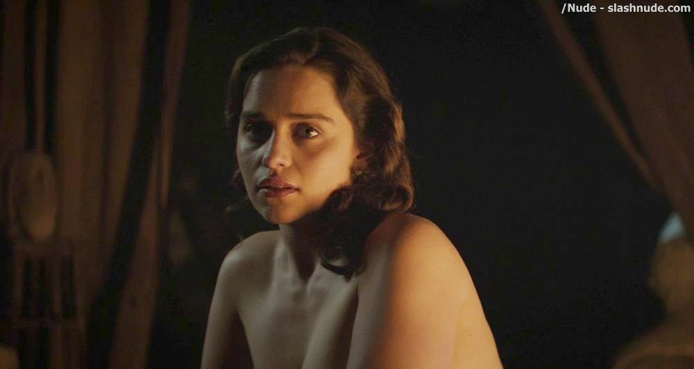 Emilia Clarke Topless In Voice From Stone 6