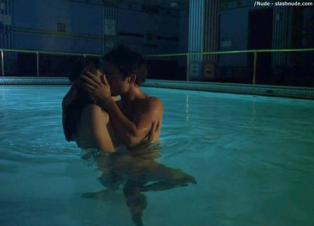 Emmy Rossum Nude Swimming Pool Scene From Shameless 17