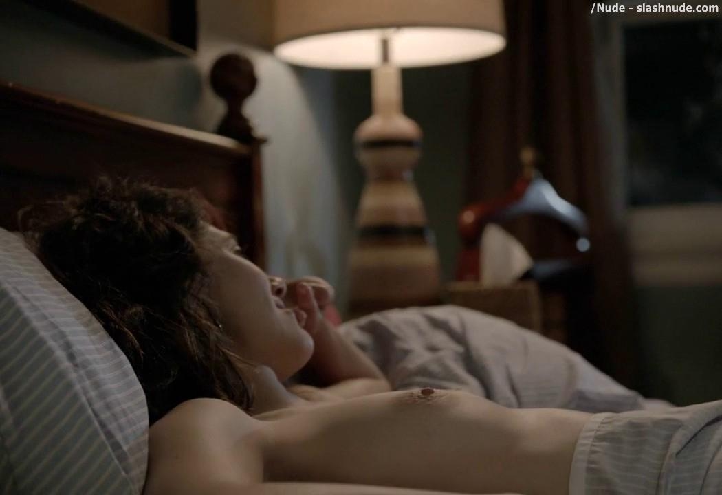 Emmy Rossum Topless After Sex In Bed On Shameless 27