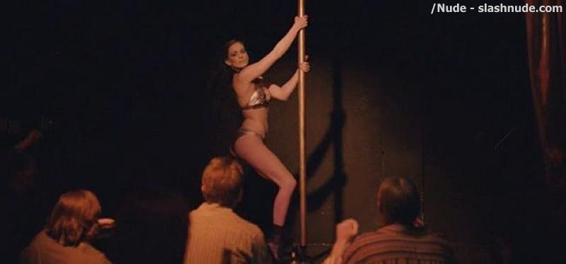 Erin Marie Hogan Topless On Stripper Pole In The Bet 2