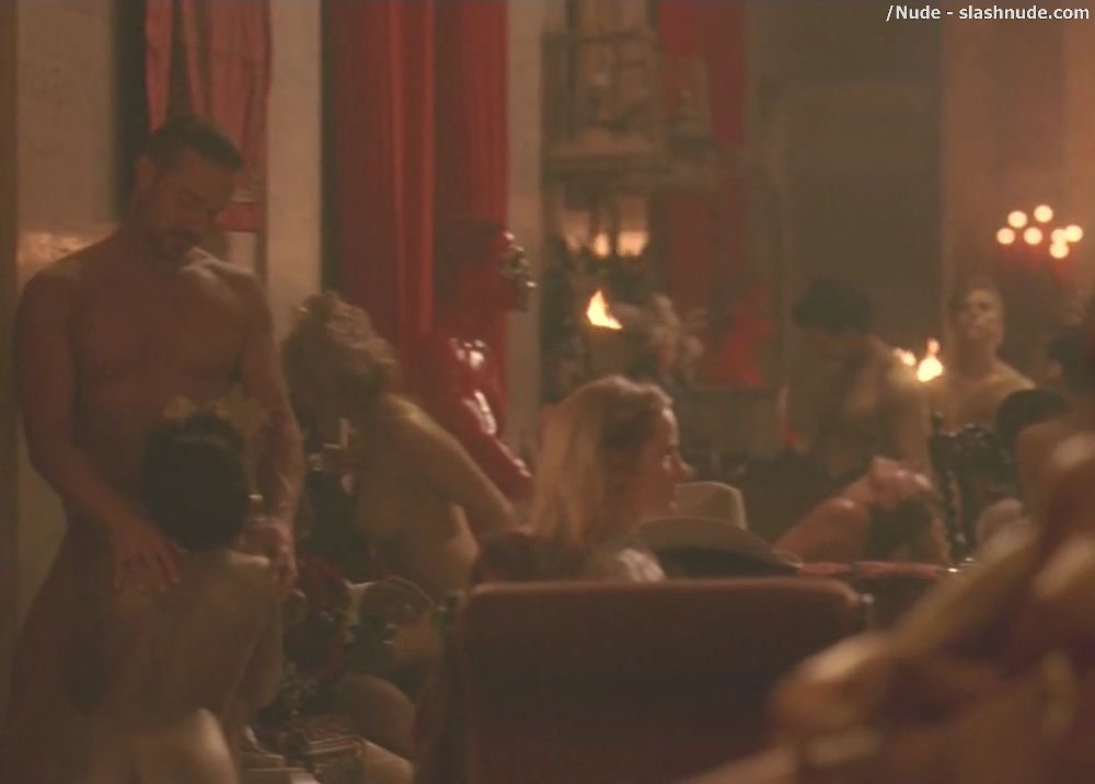 Evan Rachel Wood Nude And Orgy Scene On Westworld 13