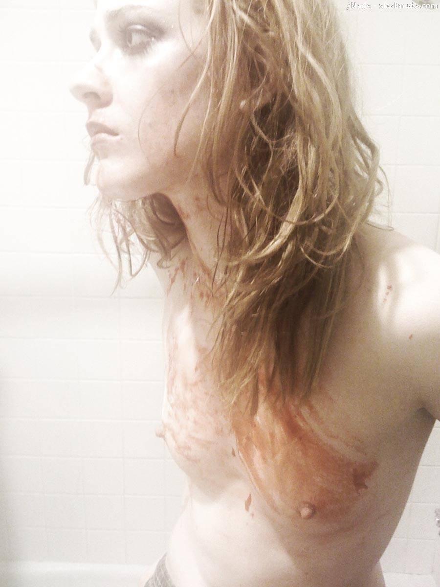 Evan Rachel Wood Topless Photos Courtesy Of Marilyn Manson 1