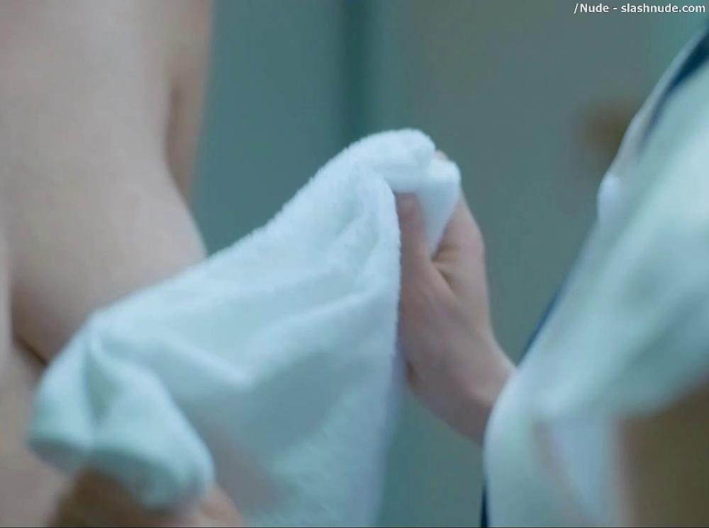 Faye Marsay Topless For Shower On Glue 10