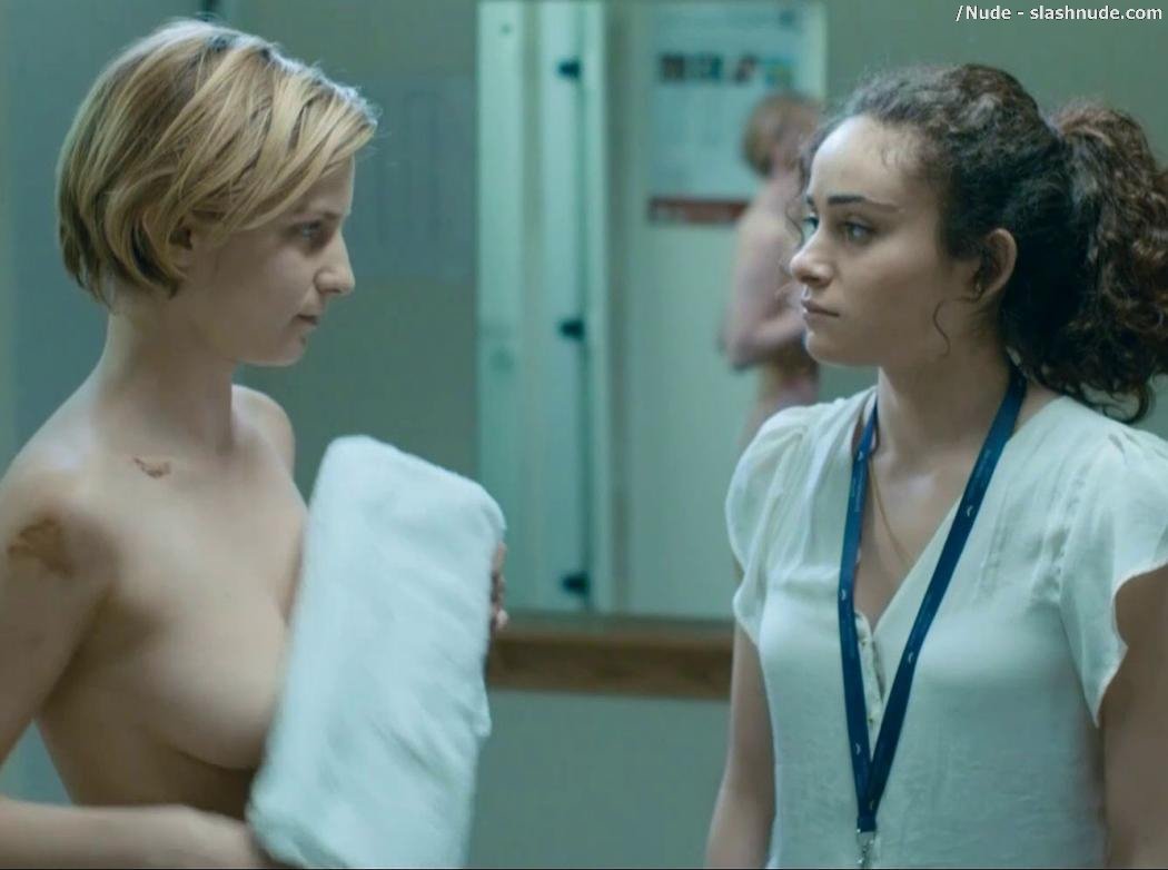 Faye Marsay Topless For Shower On Glue 11
