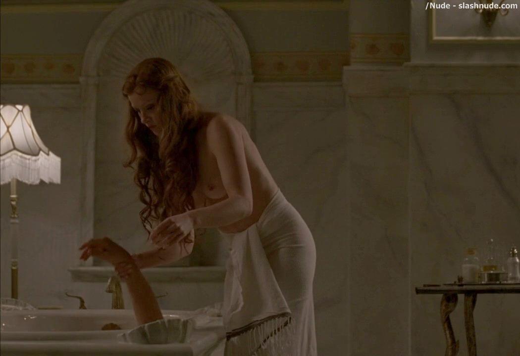 Gretchen Mol Topless To Give A Bath On Boardwalk Empire 26