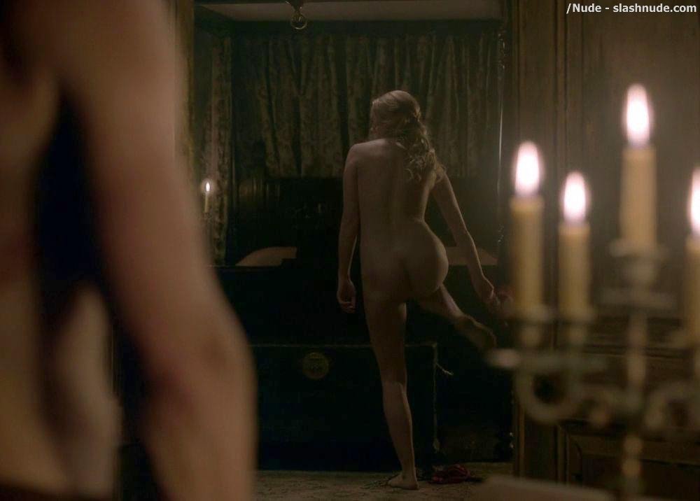 Hannah New Nude In Black Sails Under Candlelight 10