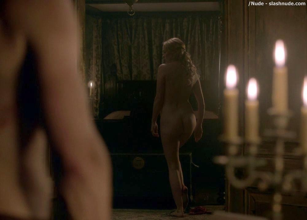 Hannah New Nude In Black Sails Under Candlelight 11