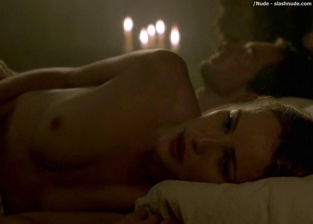 Hannah New Nude In Black Sails Under Candlelight 19