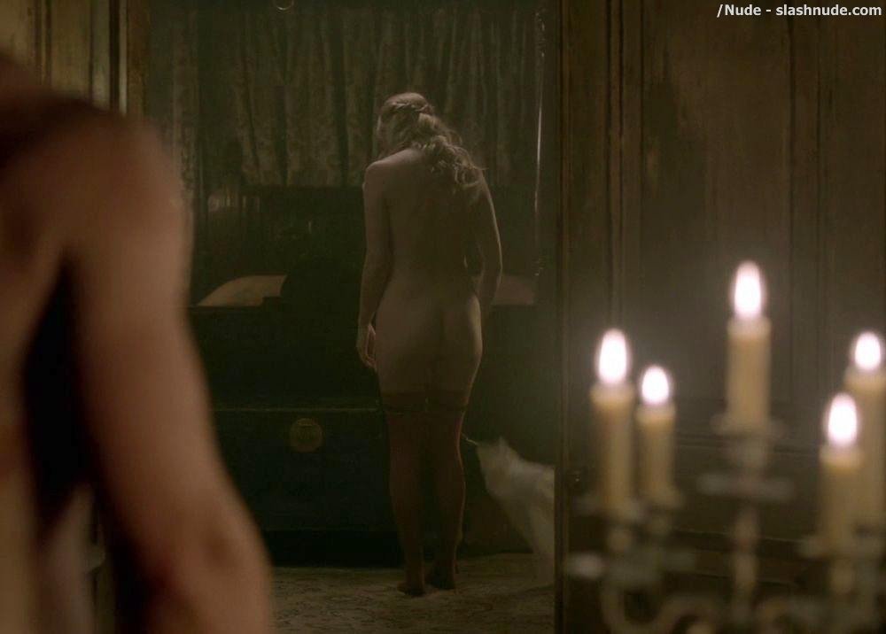 Hannah New Nude In Black Sails Under Candlelight 8