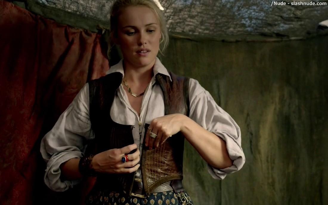 Hannah New Topless For Sex On Black Sails 1