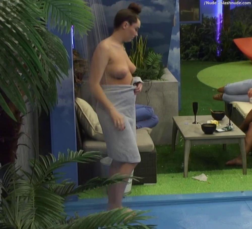 Harry Amelia Nude Full Frontal Shower On Big Brother 4