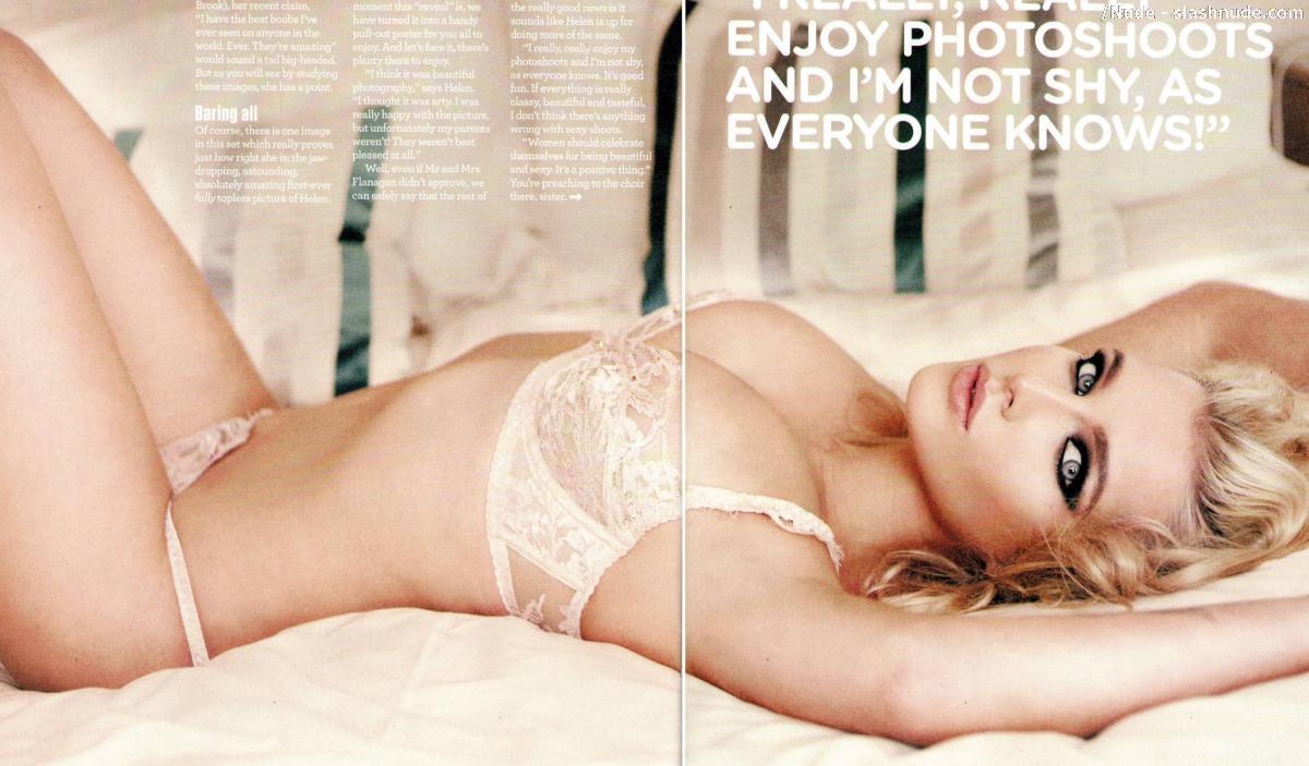 Helen Flanagan Topless In Zoo Magazine 3