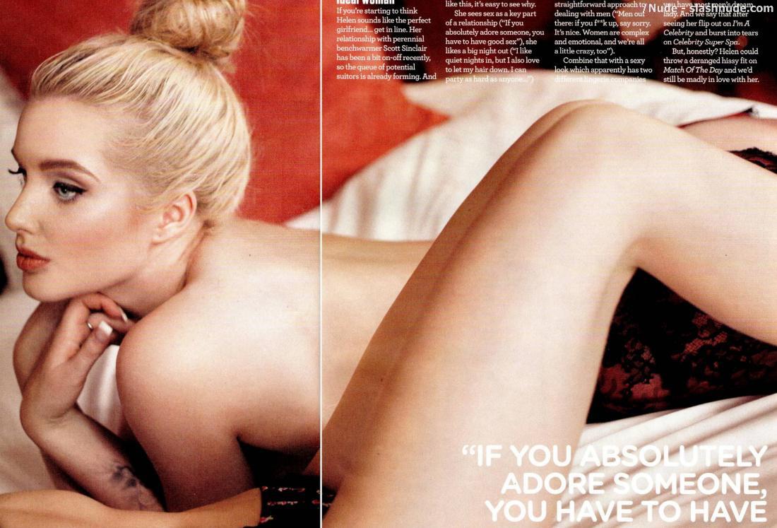 Helen Flanagan Topless In Zoo Magazine 5