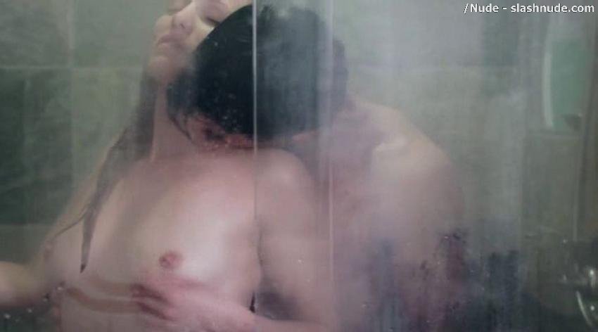 Henriette Riddervold Topless Shower Scene In The Bride 14