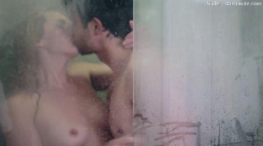 Henriette Riddervold Topless Shower Scene In The Bride 5