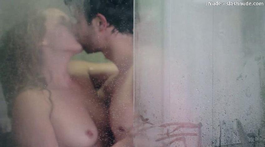 Henriette Riddervold Topless Shower Scene In The Bride 7