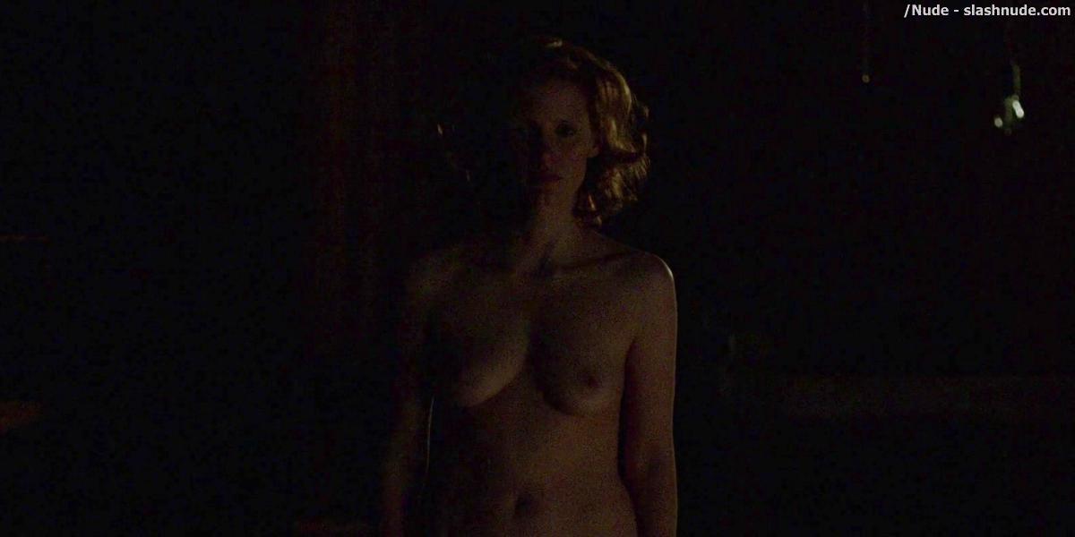 Jessica Chastain Nude Scene From Lawless 10