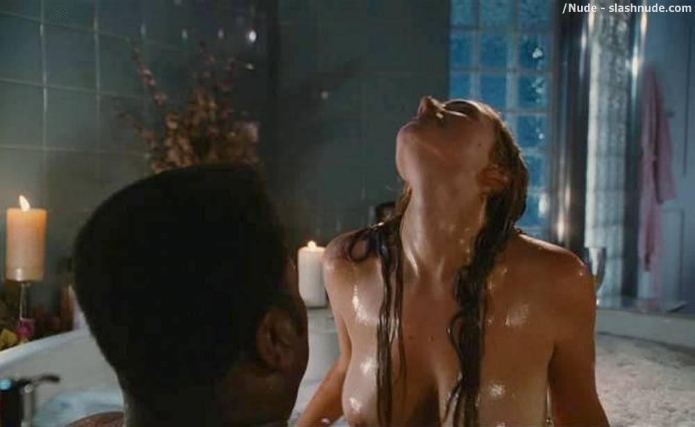 Jessica Pare Topless Breasts In Hot Tub Time Machine 14