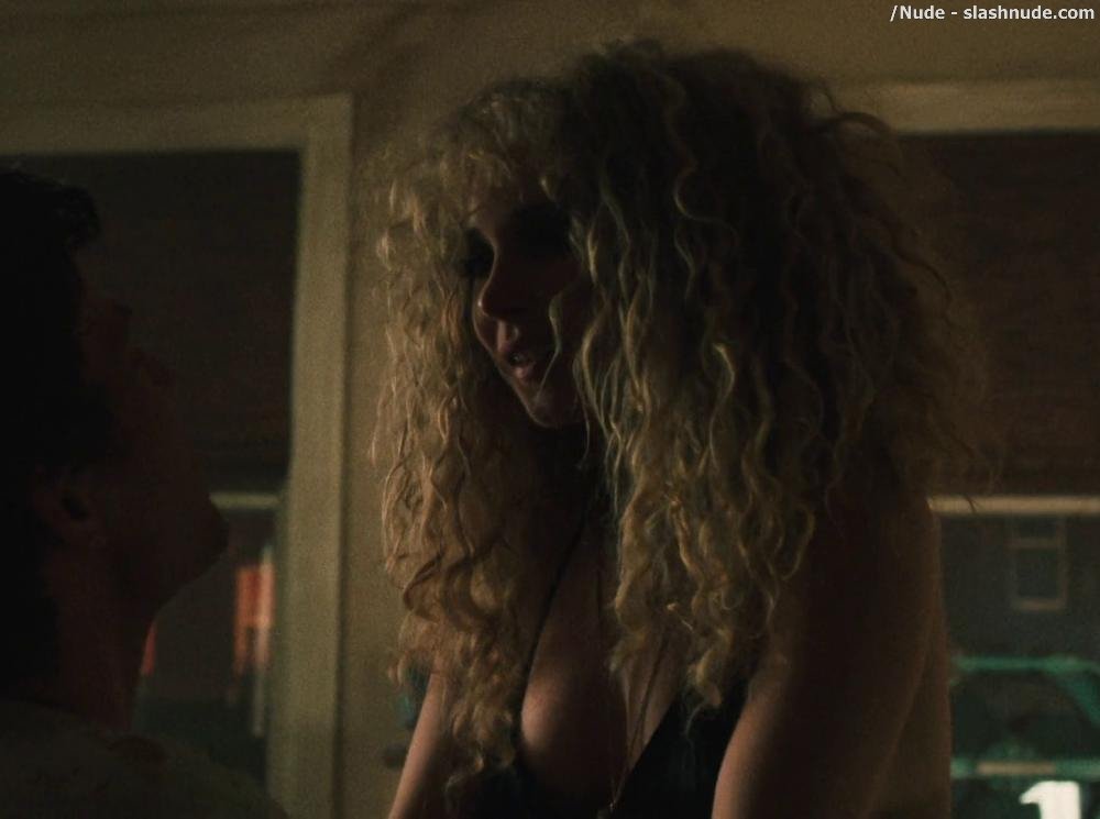 Juno Temple Topless For Threesome In Vinyl 1