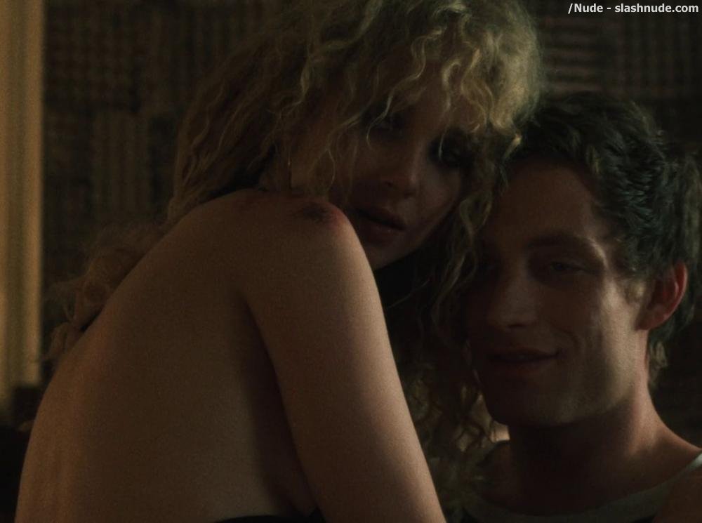 Juno Temple Topless For Threesome In Vinyl 3